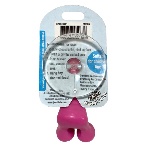 Happy Smiles Personalized Kids Toothbrush Holder Payton Cat Kitty - Picture 2 of 4